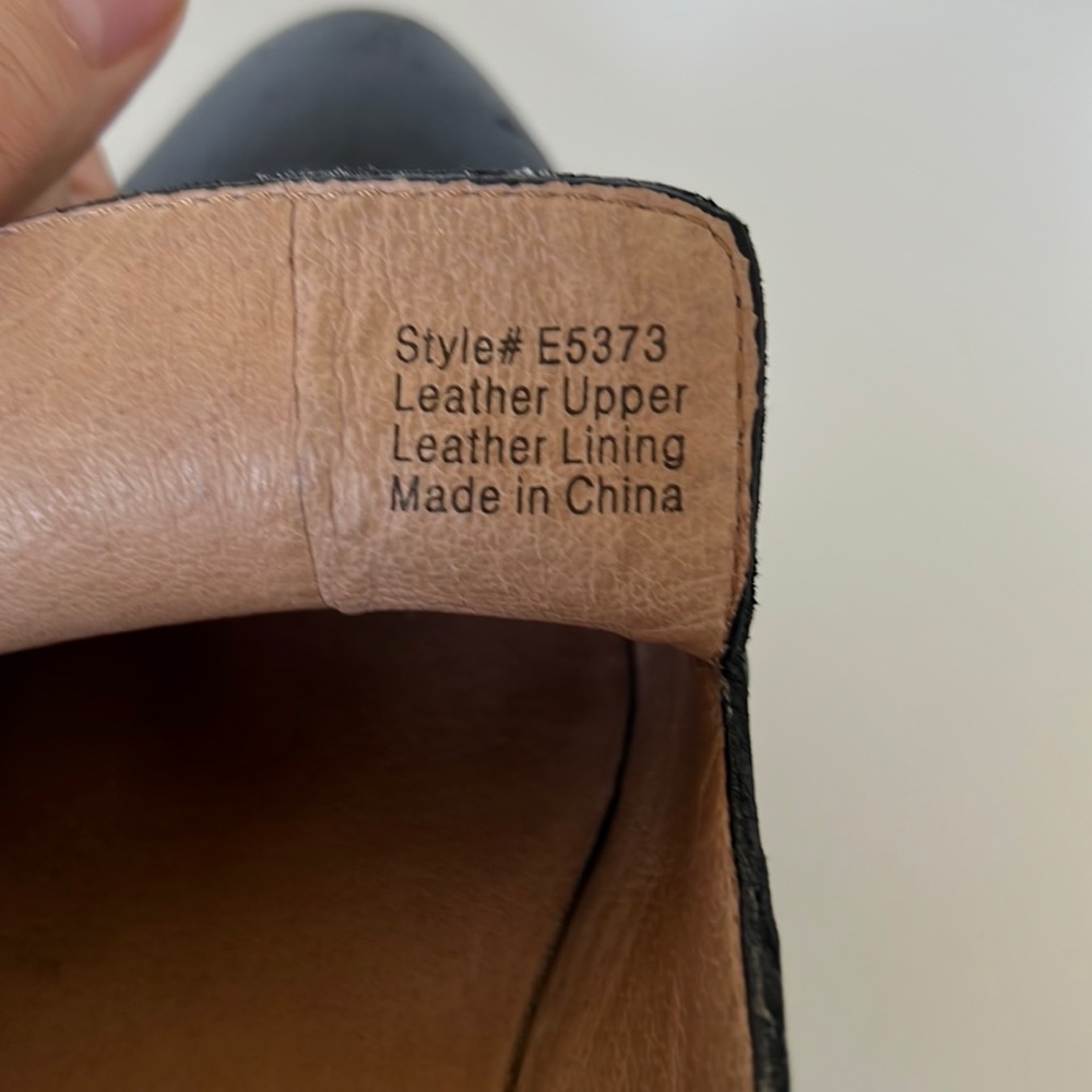 Madewell black leather Orson loafers, 8(8.5) - Picture 6 of 8